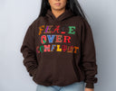 “Peace Over Conflict” Brown College Logo Hoodie