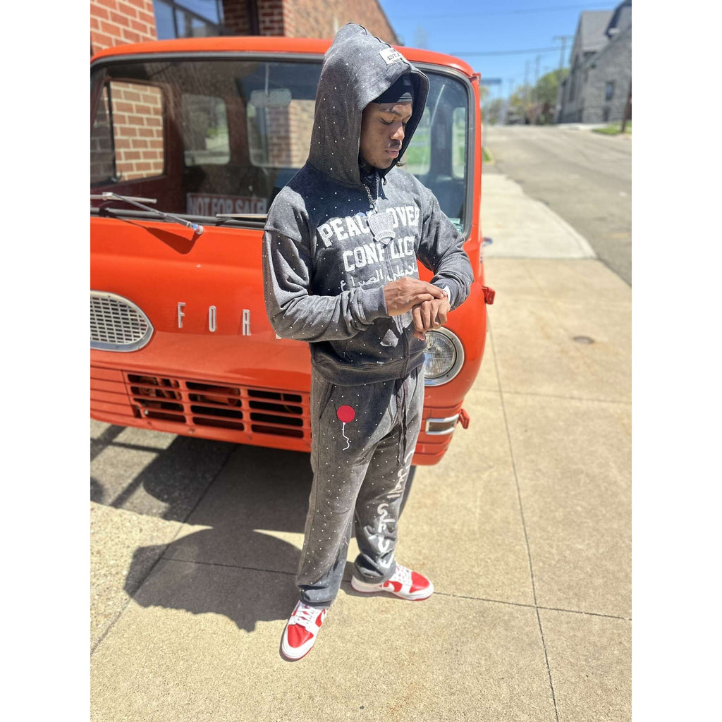“Peace Over Conflict” Tracksuit