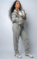 Peace Over Conflict Light Grey Pants