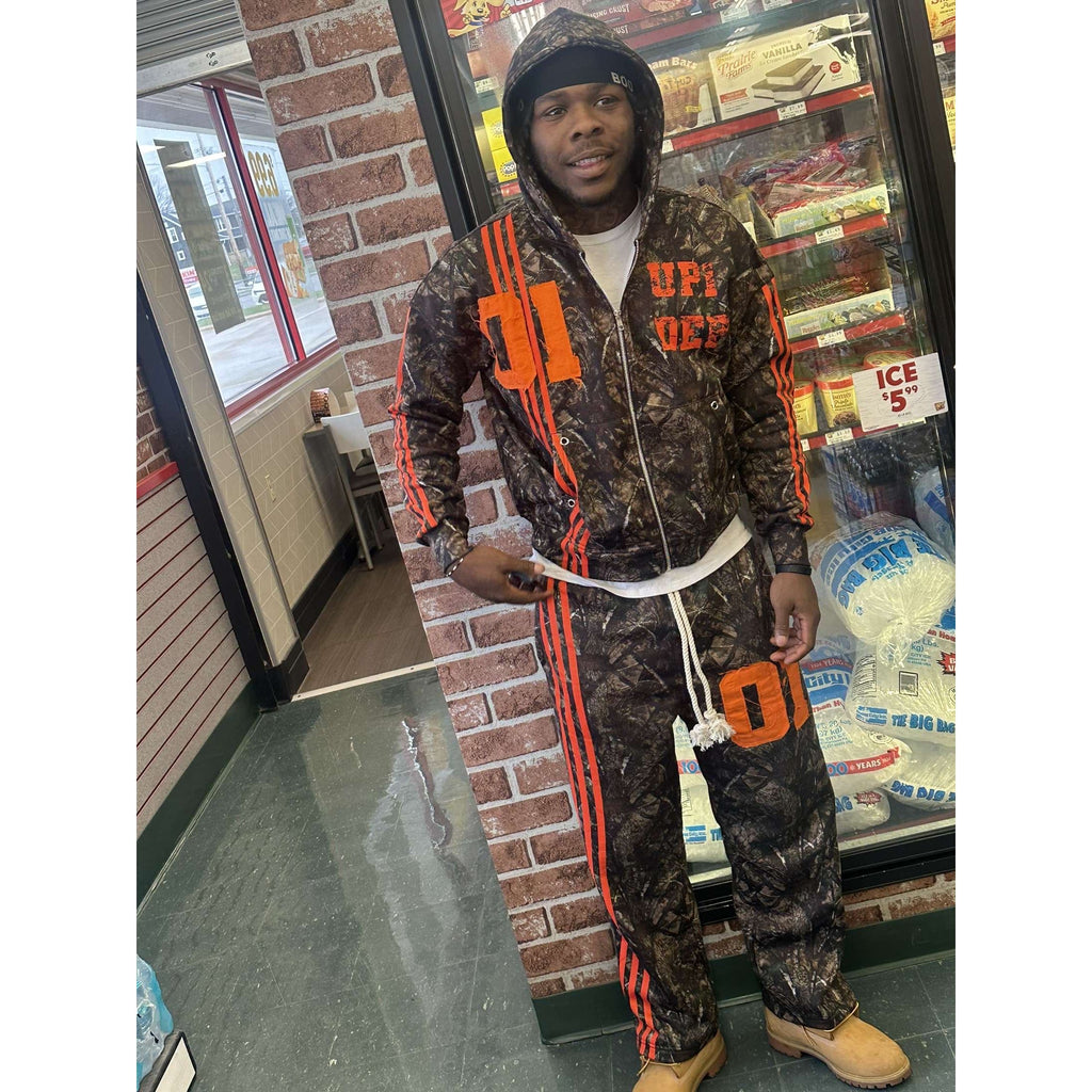 “01” UP1DEPT Camo Tracksuit