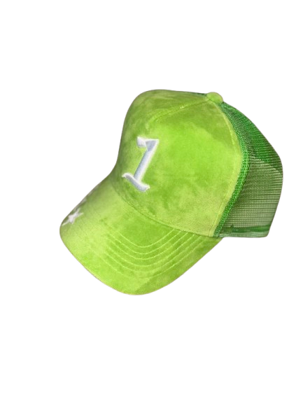 "1" Green UP1DEPT Hat