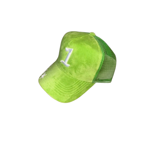 "1" Green UP1DEPT Hat