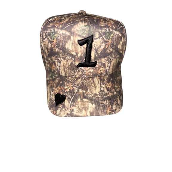 "1" Camo UP1DEPT Hat