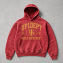Campus Heavyweight Hoodie - Red